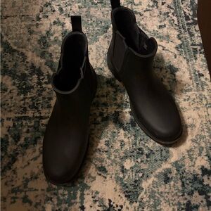 Madewell Black Chelsea Boots